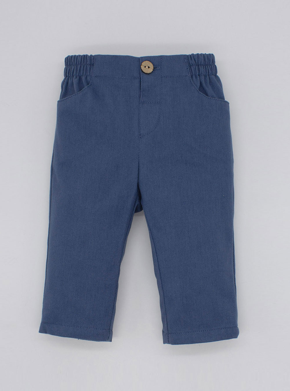 Blue twill trousers 1